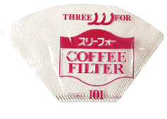 スリーフォーコーヒーフィルタ